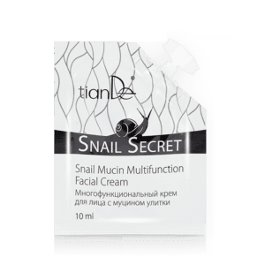 Многофункционален крем за лице със секрет от охлюви Snail Secret, 10 ml