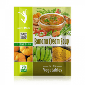Бананова крем супа със зеленчуци, 25 гр.